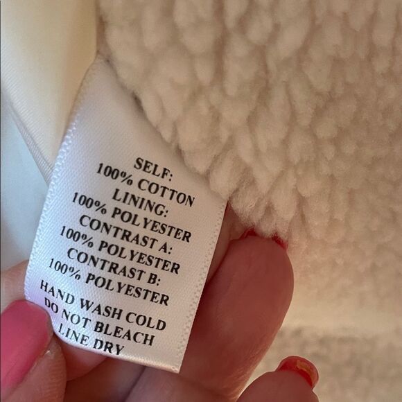 Promesa Denim and Cream Sherpa Jacket - Picture 8 of 8